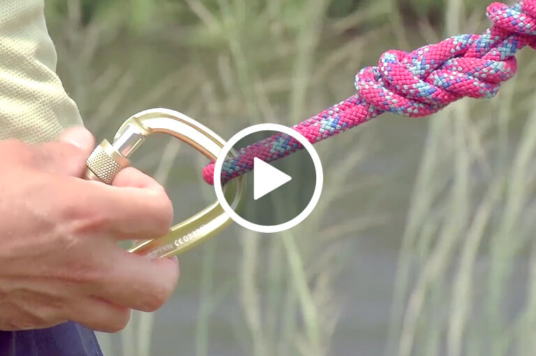 源流釣り・沢登りのロープワーク