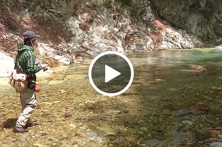 渓流トラウトルアー釣り入門講座