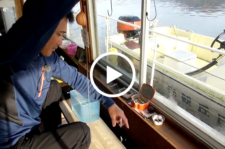 ドーム船 ワカサギ釣り入門講座