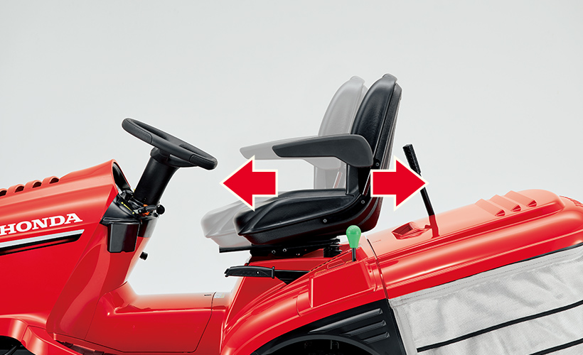 シートポジションの調節