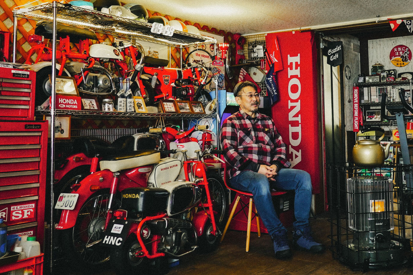 “雪の佐渡で会った自称“赤いHonda野郎”!?