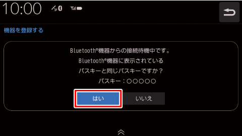 �p�X�L�[�̊m�F������[�͂�]�Ƀ^�b�`����