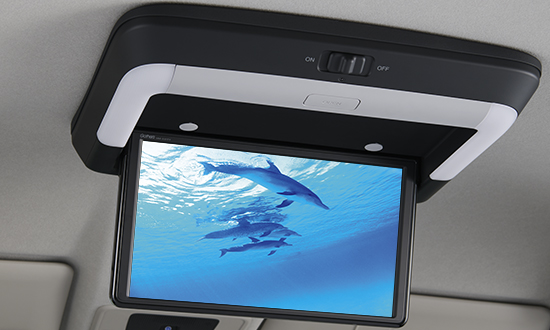 12.8インチリア席モニター