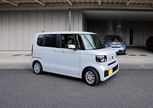 車いす乗車時の乗り心地確認