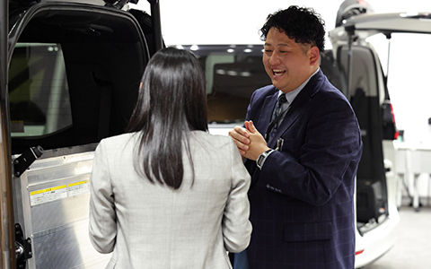 私にお任せください！