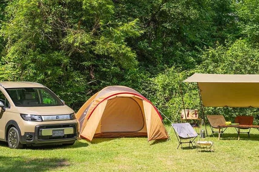 「フリード」にキャンプ道具をどう積む？上手な積み方を検証