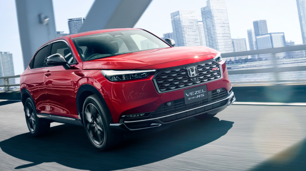 日常に高揚感のある走りを提供するe:HEV RS。画像