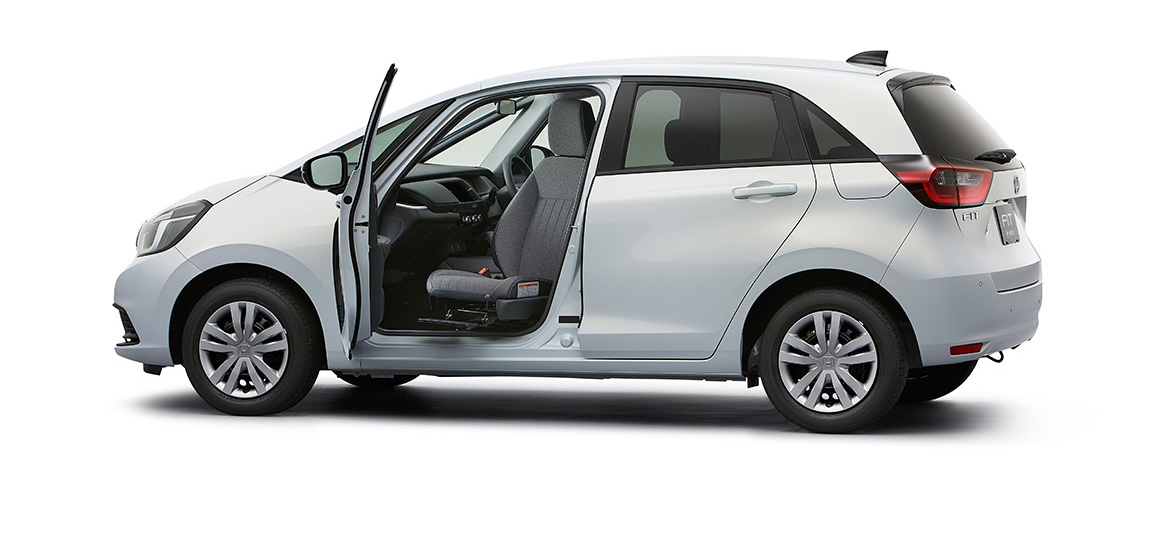 助手席回転シート車