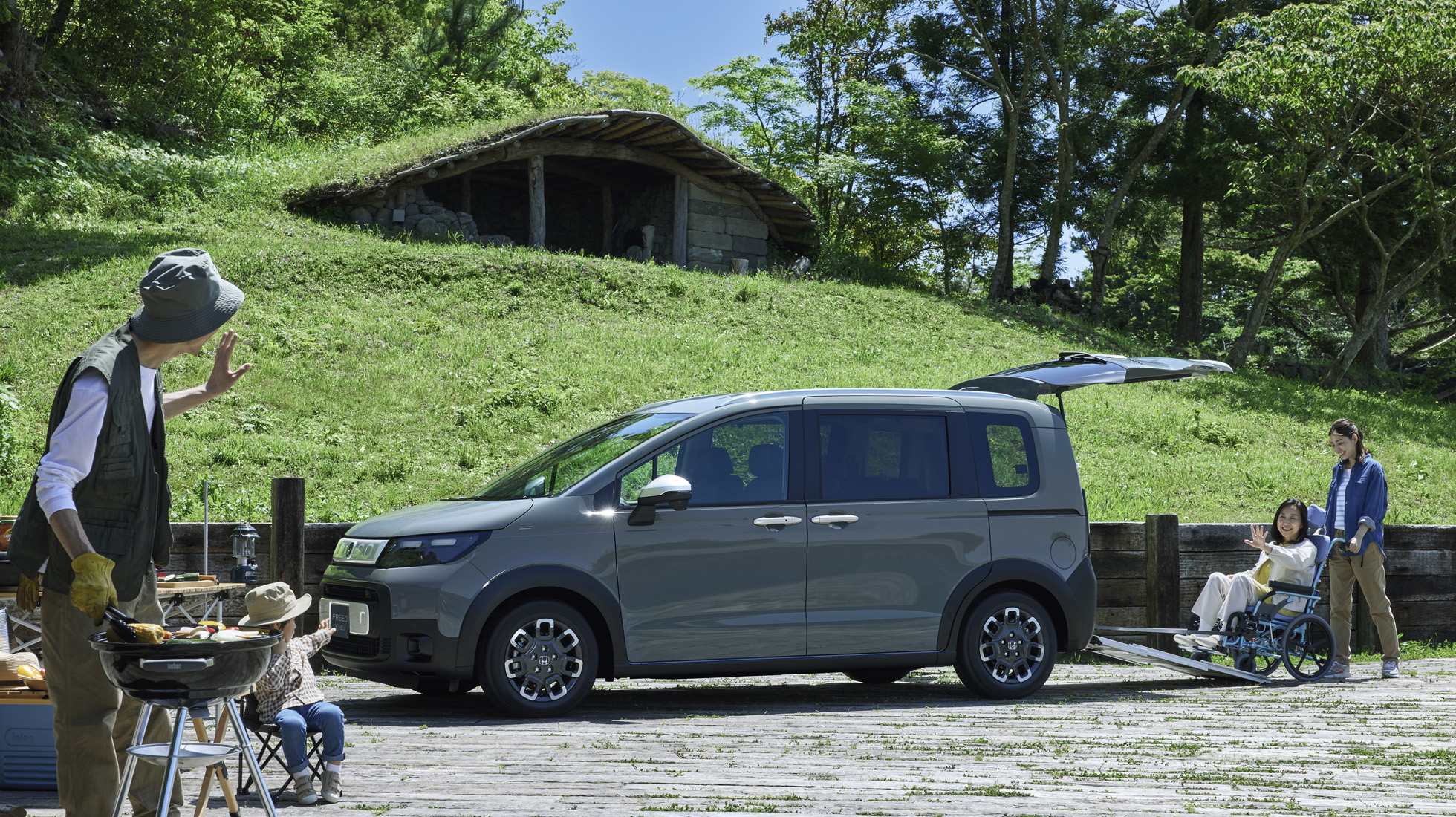 日常づかいからレジャーや介護まで、いろいろこなせる1台。