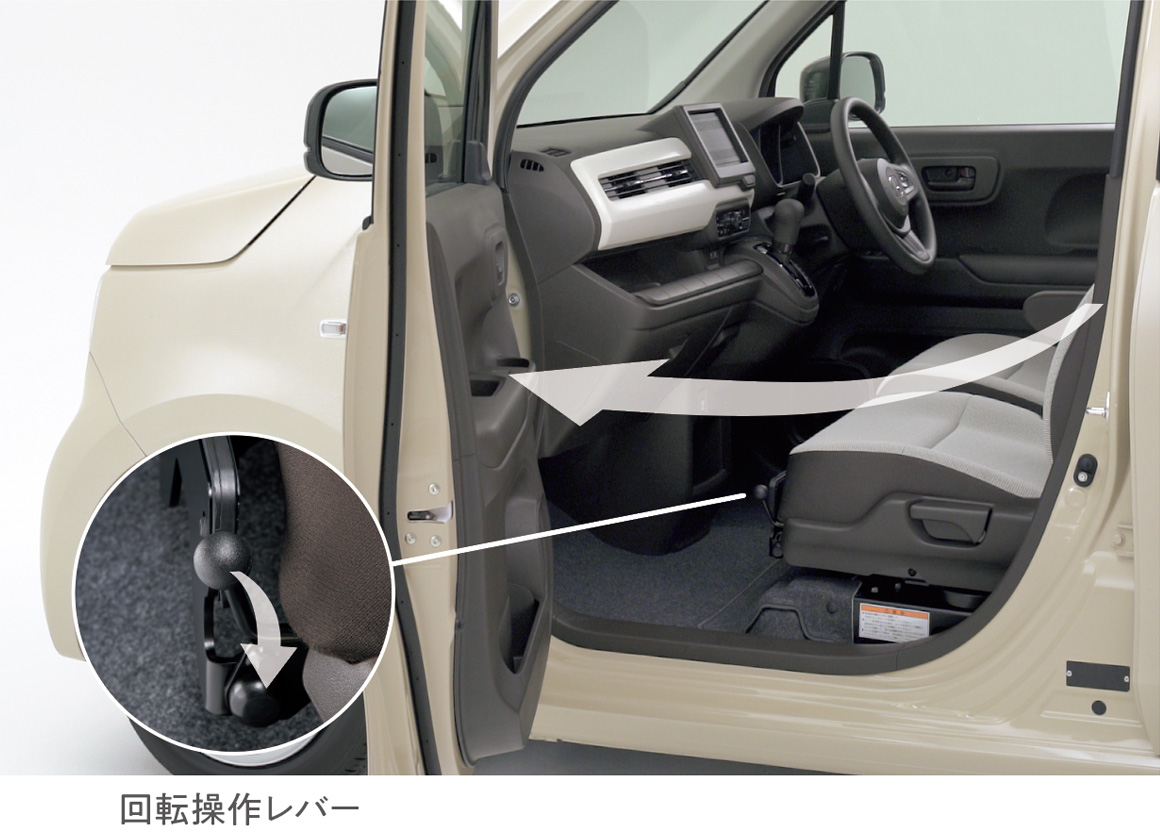 乗車の操作手順 1